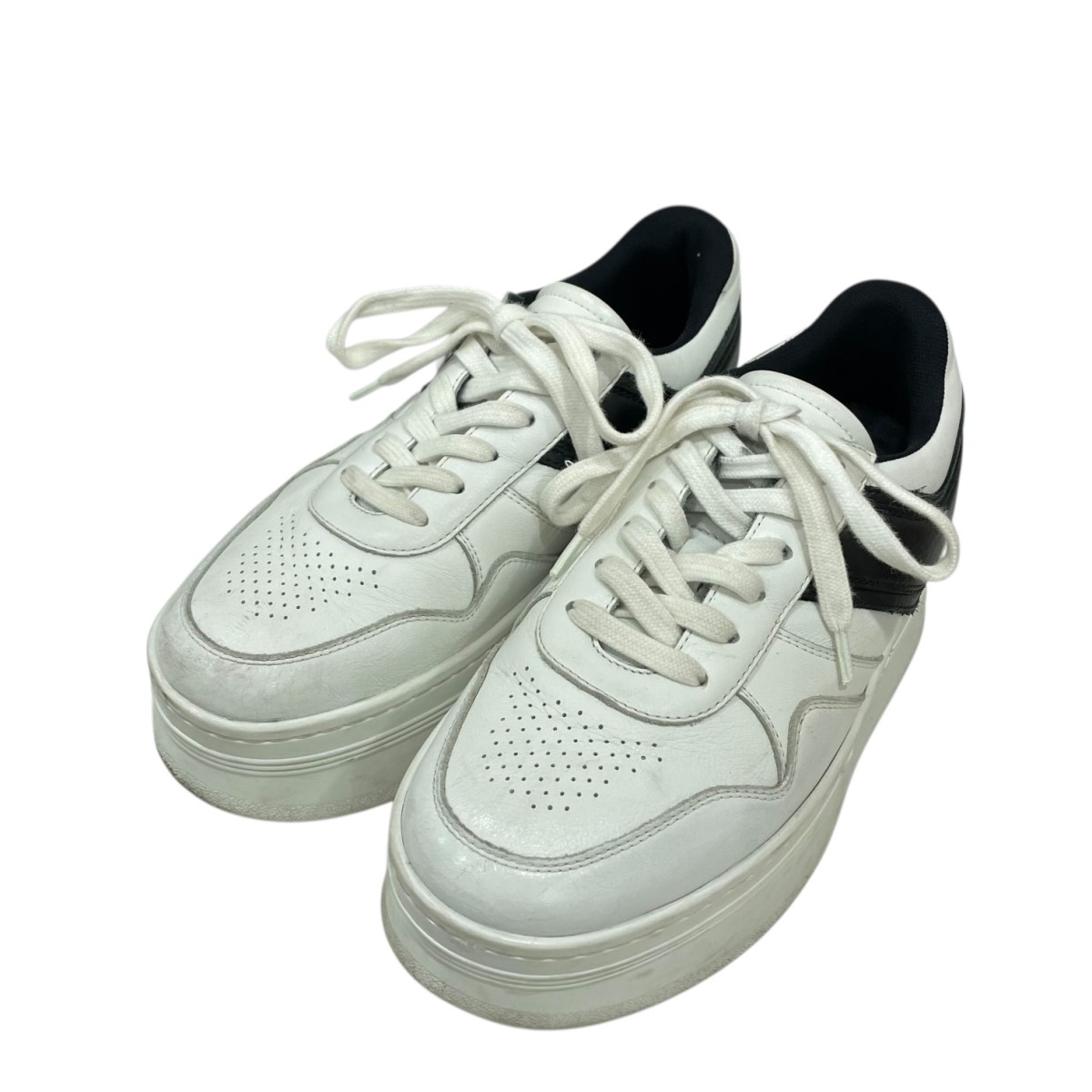 【中古】 CELINE　 ローカットスニーカー ホワイト サイズ：22 【190226】（セリーヌ）