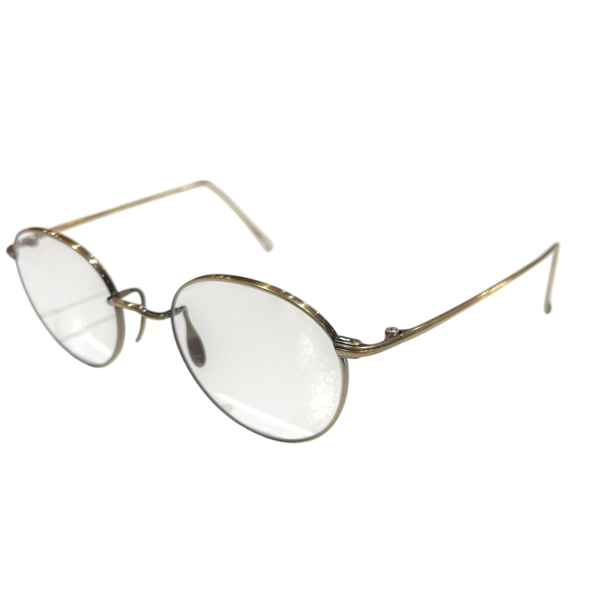 【中古】 Ayame　 MANRAY 眼鏡 ブロンズ サイズ：45□20 【190226】（アヤメ）
