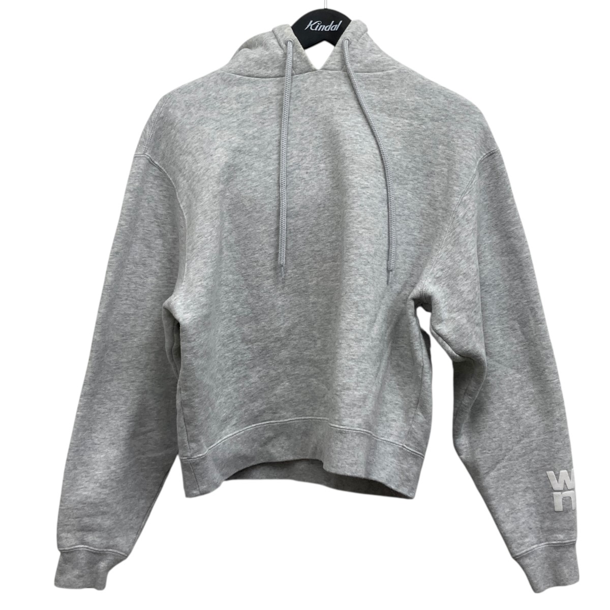 【中古】ALEXANDER WANG ティーシャツパーカー 薄墨色 大きさ：XS 【190226】（アレキサンダーワン）