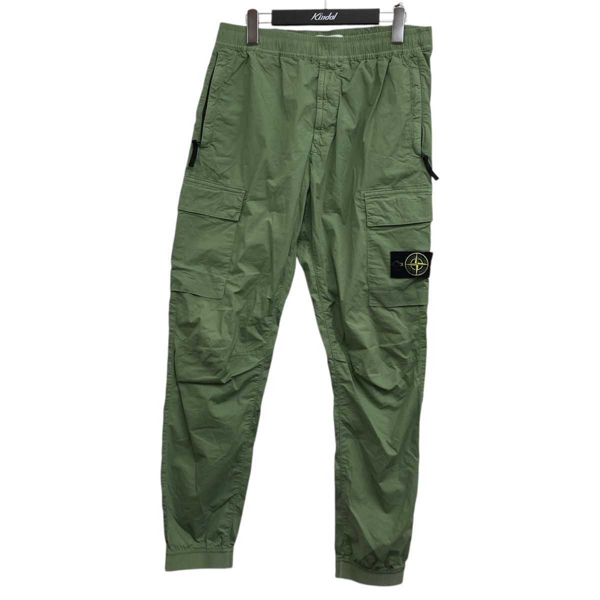 【中古】 STONE ISLAND　 カーゴパンツ グリーン サイズ：W33 【190226】（ストーンアイランド）
