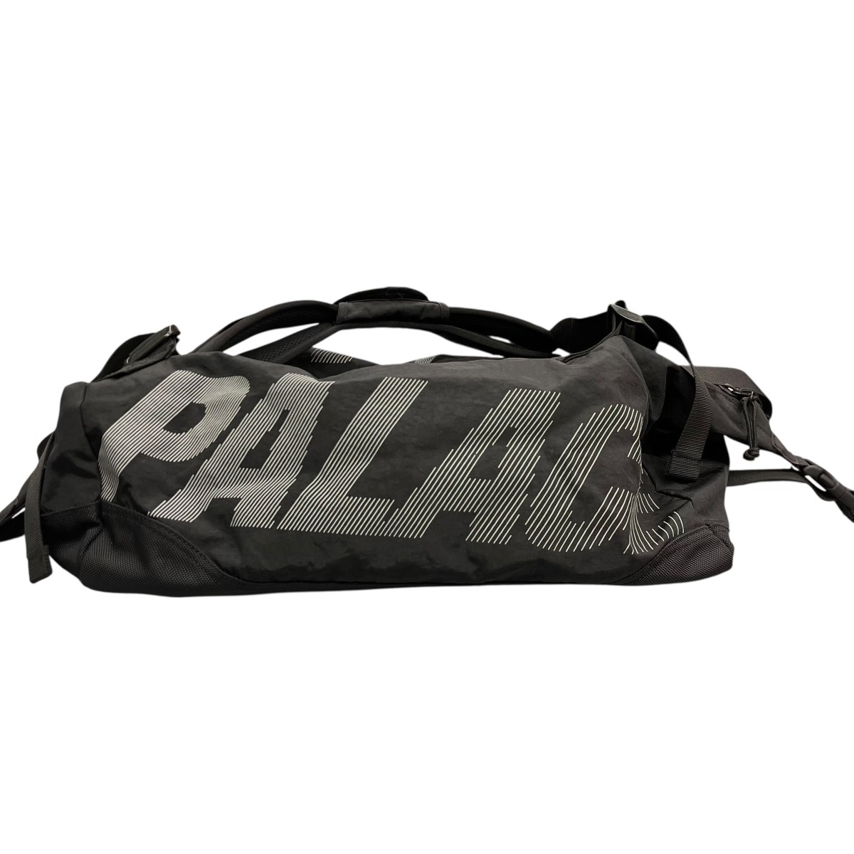 【中古】 PALACE　 CLIPPER BAG ボストンバッグ ブラック 【190226】（パレス）