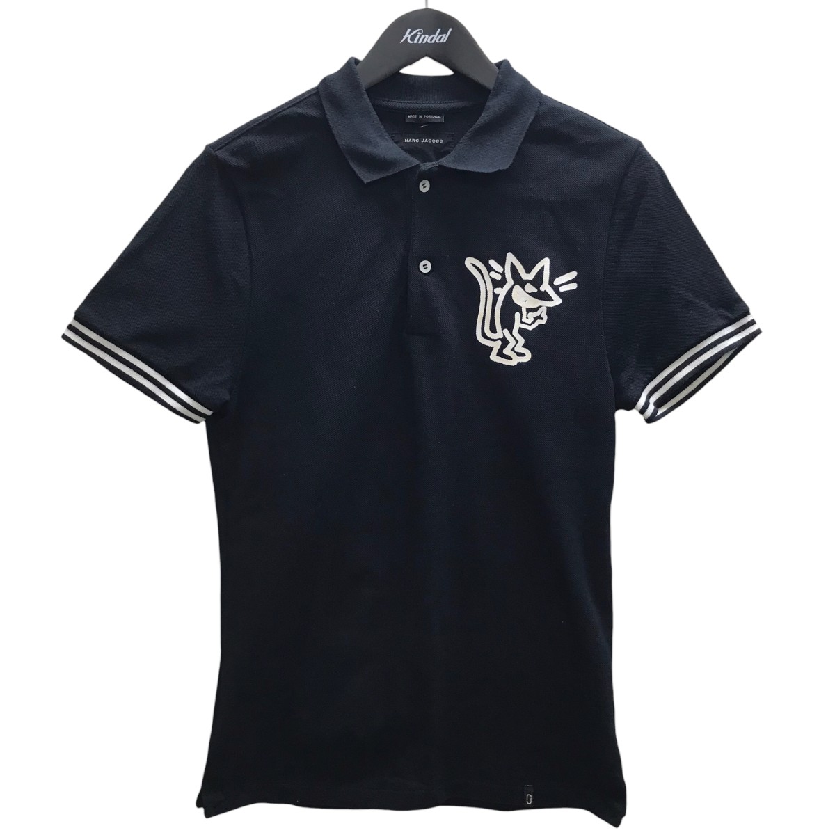 【中古】 MARC JACOBS　 ポロシャツ ブラック サイズ：S 【290326】（マークジェイコブス）