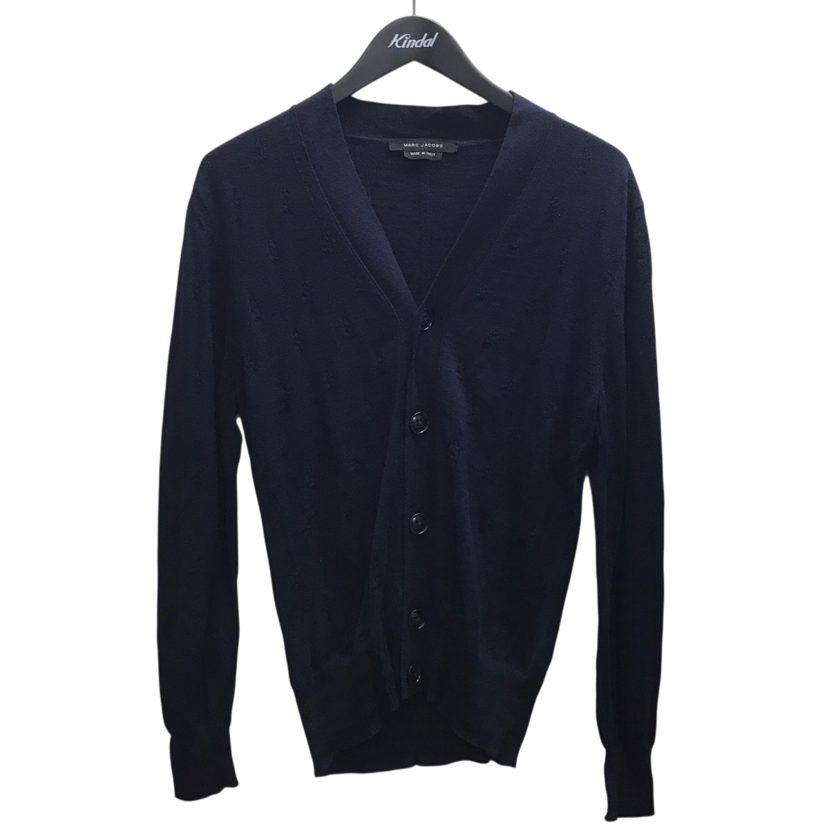 【中古】 MARC JACOBS ニットカーディガン S84HA0610 ネイビー サイズ：S 【価格見直し】