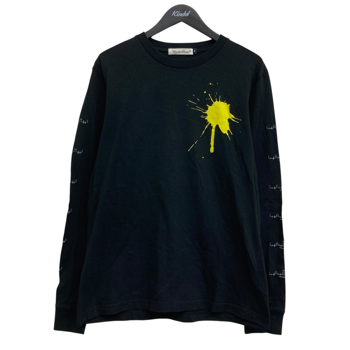 【中古】 UNDERCOVER　 ロングスリーブTシャツ ブラック サイズ：4 【200226】（アンダーカバー）