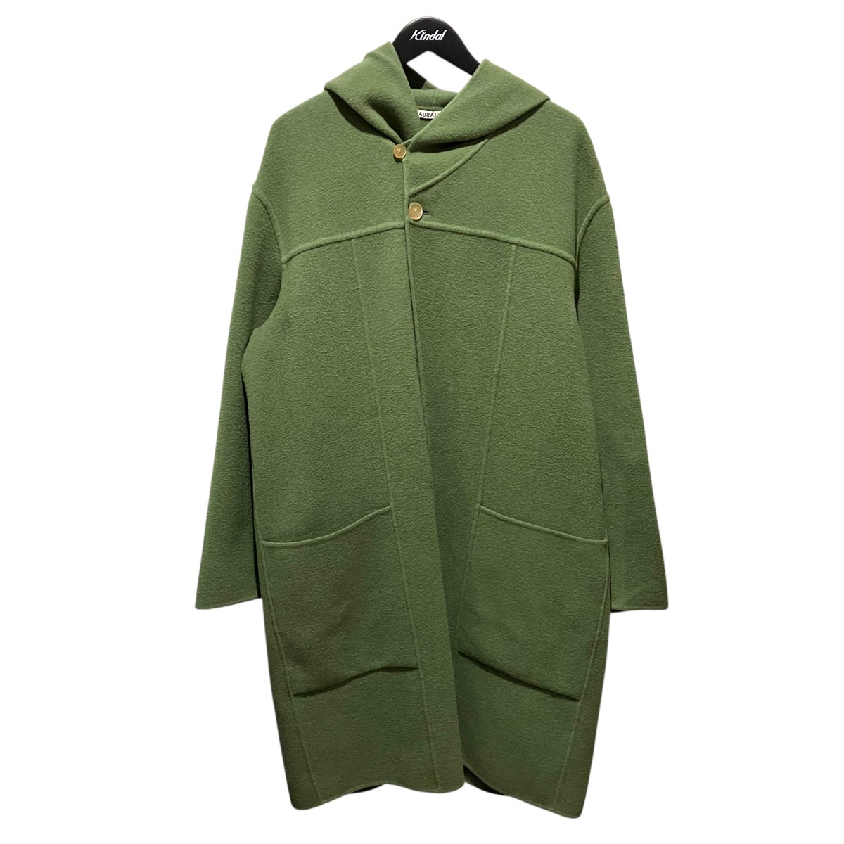 楽天市場】【中古】 AURALEE (オーラリー) LIGHT MELTON LONG HOODED