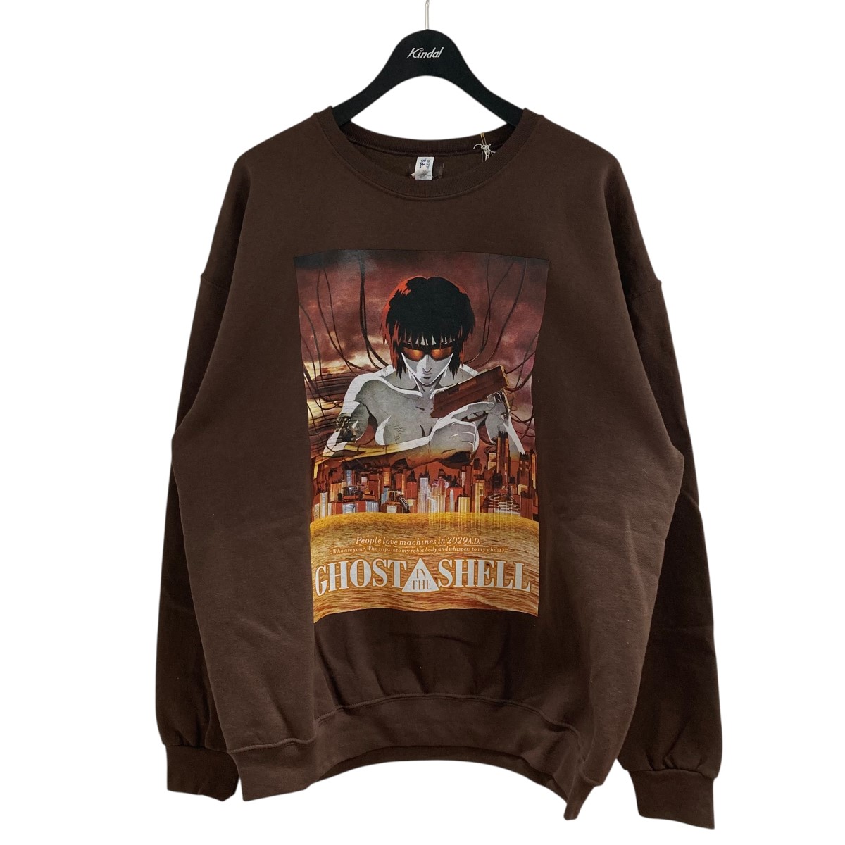 【中古】WACKO MARIA プリントスウェット 赤銅色 大きさ：XL 【200226】（ワコマリア）