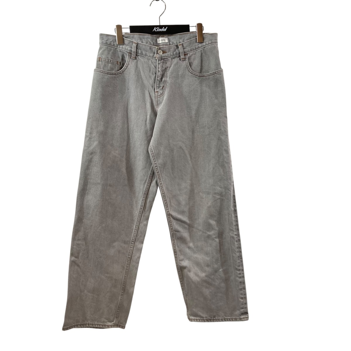【中古】 CIOTA デニムパンツ NPTM-11BG グレー サイズ：30 【価格見直し】