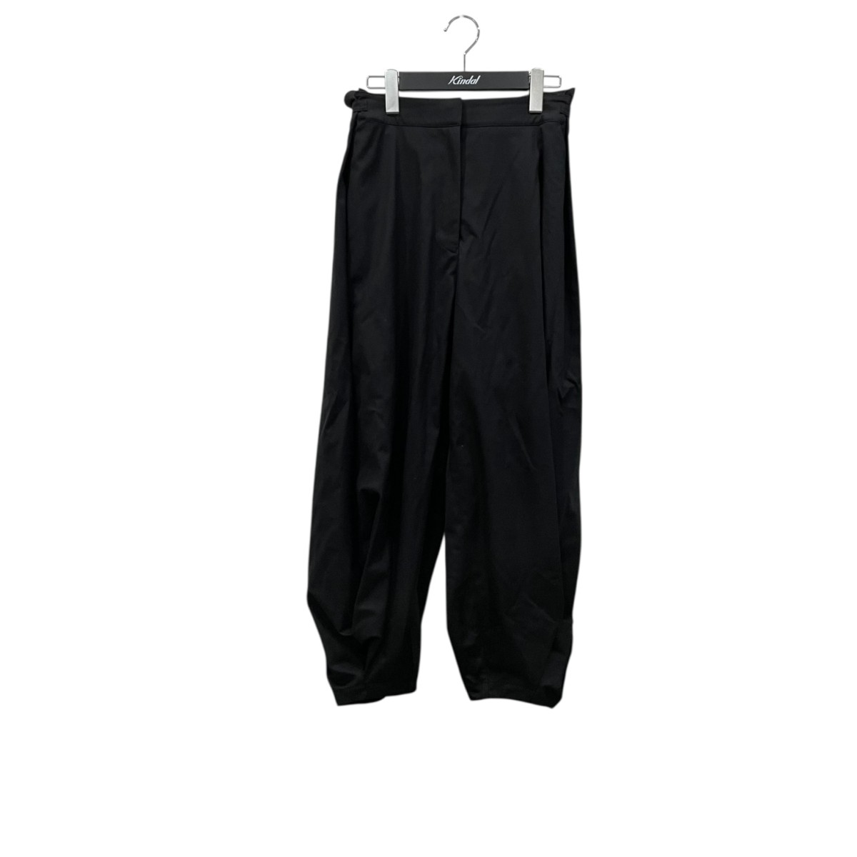 【中古】\u003cBR\u003eLOEWE\u003cBR\u003eDraped Trouser AF ズボン下 S540Y04XMP 黒いこと 大きさ：36\u003cBR\u003e【通貨価値思いなおす】