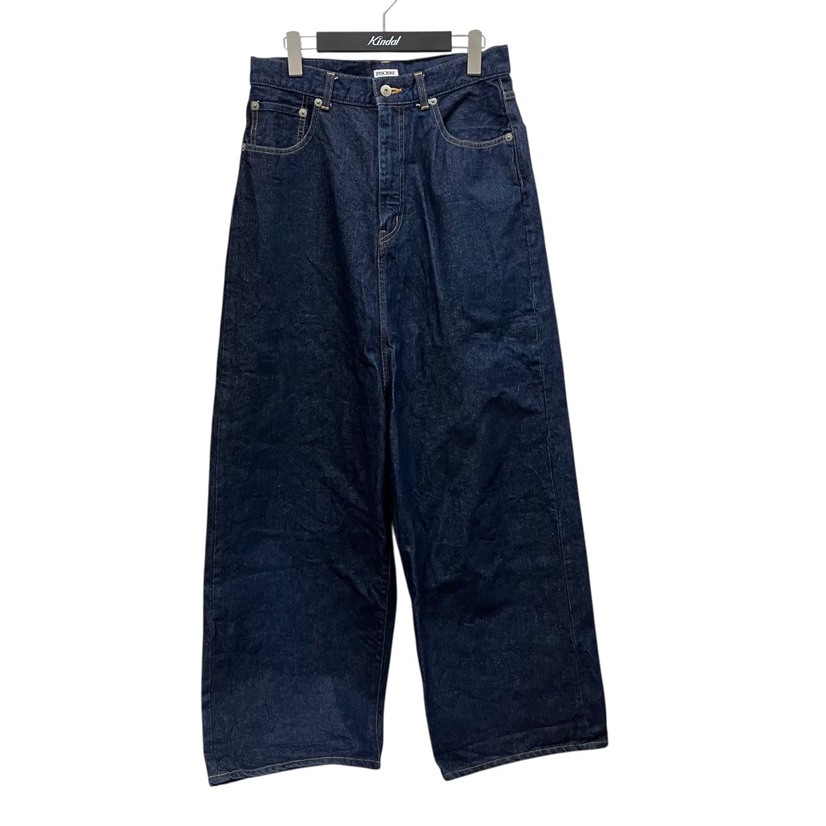 【中古】INSCRIREデニムパンツ ID-PT33AB インディゴ サイズ：32【価格見直し】｜ブランド古着のカインドオル