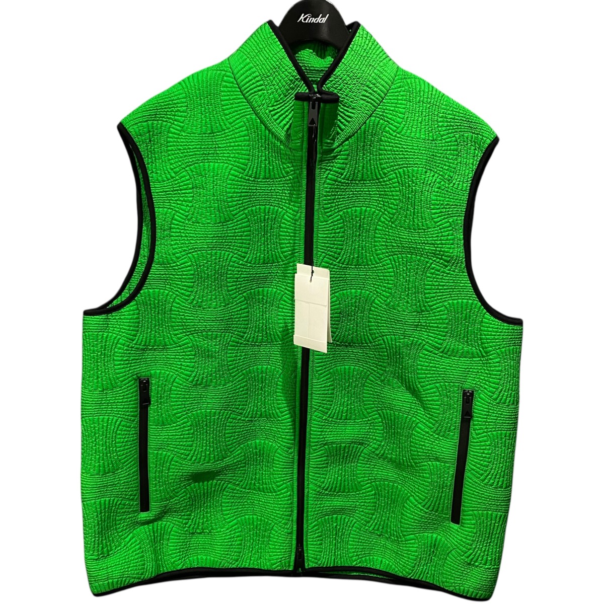 【中古】\u003cBR\u003eBOTTEGA VENETA\u003cBR\u003eジップアップベスト 708331 緑であること 大いさ：XL\u003cBR\u003e【通貨価値思いなおす】