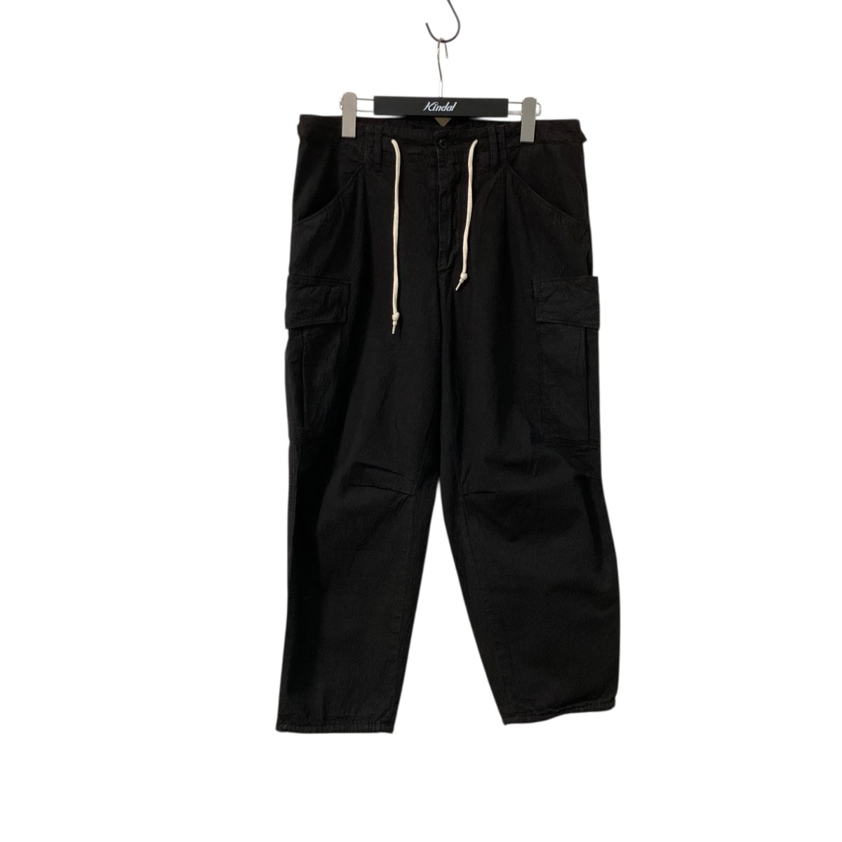 【中古】 CellarDoor ライトオンスイージーカーゴパンツ NA110027 ブラック サイズ：46 【価格見直し】