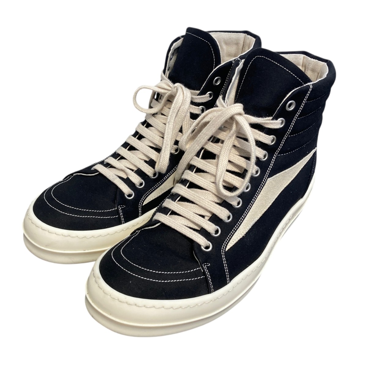 【中古】 DRKSHDW　 VINTAGE HIGH SNEAKS ハイカットスニーカー S4490 ブラック×ホワイト サイズ：42(27cm) 【210226】（ダークシャドウ） 46,596円