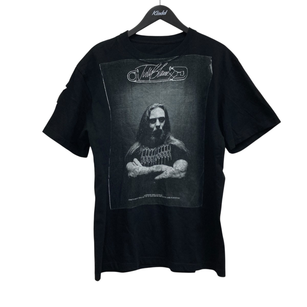 【中古】 Available Nowheree　 プリントTシャツ ブラック サイズ：XL 【210226】（）
