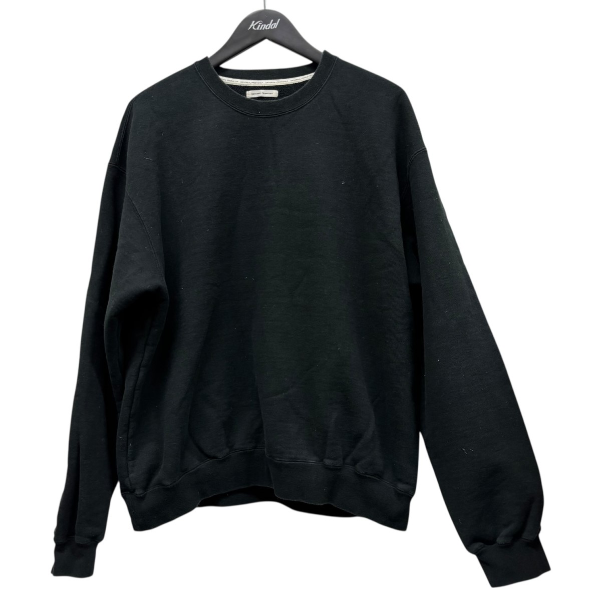 【中古】 UNIVERSAL PRODUCTS． ジャンベルカクルーネック 243-60112 JUMBERCA CREW NECK ブラック サイズ：3 【価格見直し】