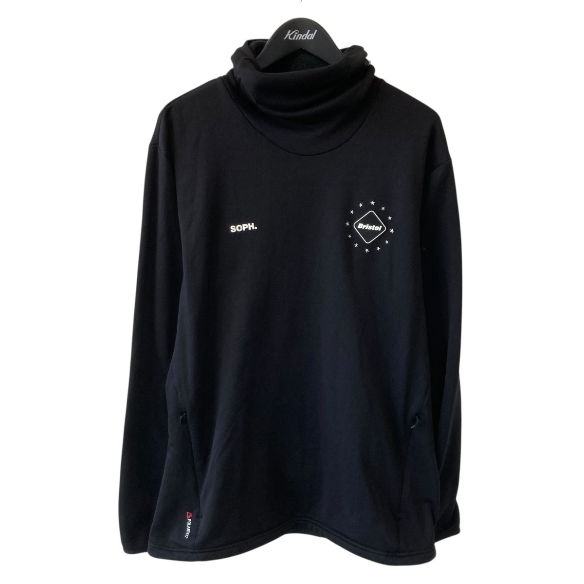 【中古】 F．C．R．B． クルーネックスウェット FCRB-222054 ブラック サイズ：XL 【価格見直し】 11,370円