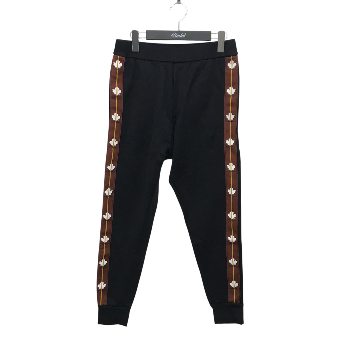 【中古】 DSQUARED2　 サイドライン トラックパンツ S74KB0602 ブラック サイズ：XS 【220226】（ディースクエアード） 10,771円