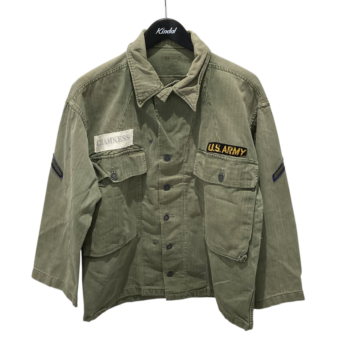 【中古】 US ARMY　 40s M-43 ヘリンボーンツイルジャケット カーキ サイズ：不明 【220226】（ユーエスアーミー） 27,412円