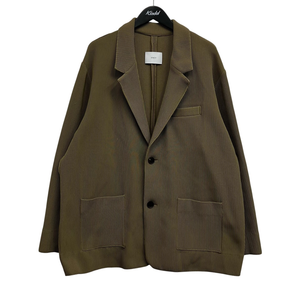 楽天市場】【中古】Stein NO COLLAR MELTON JACKET ノーカラーメルトン