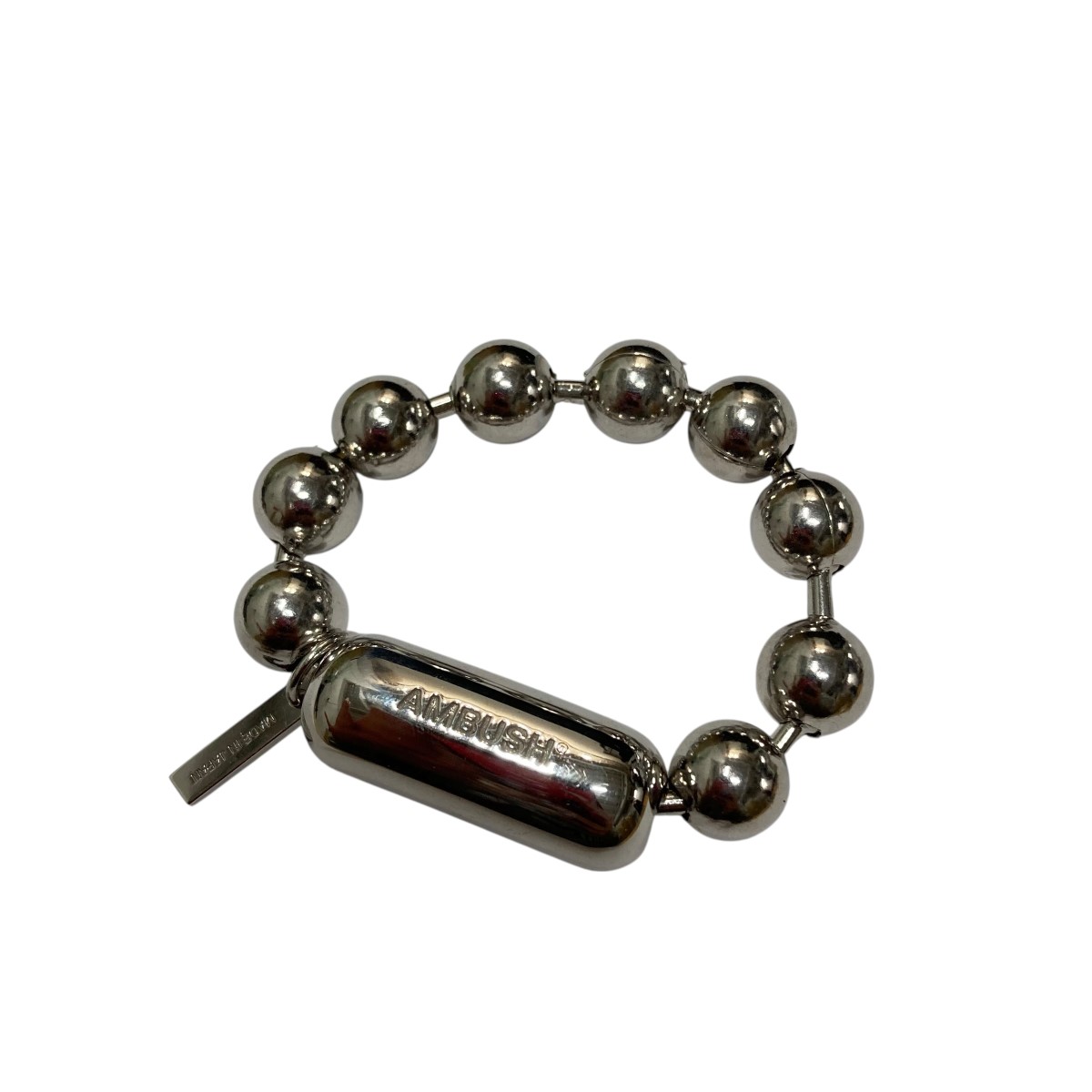 楽天市場】【中古】AMBUSHボールチェーン ネックレス ゴールド【価格