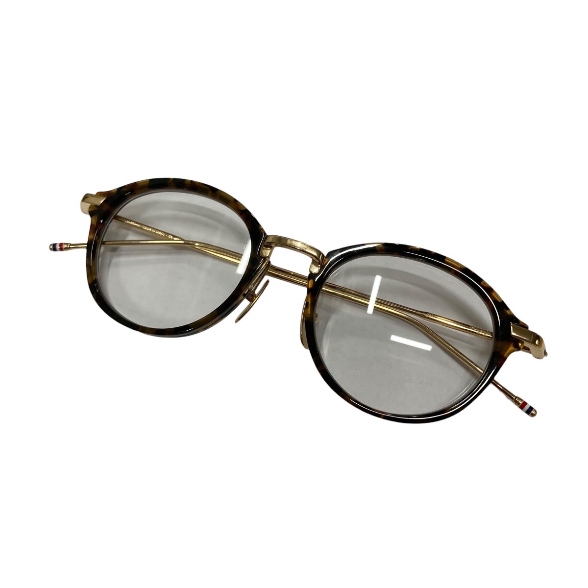 【中古】Thom Browne眼鏡 ゴールド サイズ:49□21-150【価格見直し】|ブランド古着のカインドオル