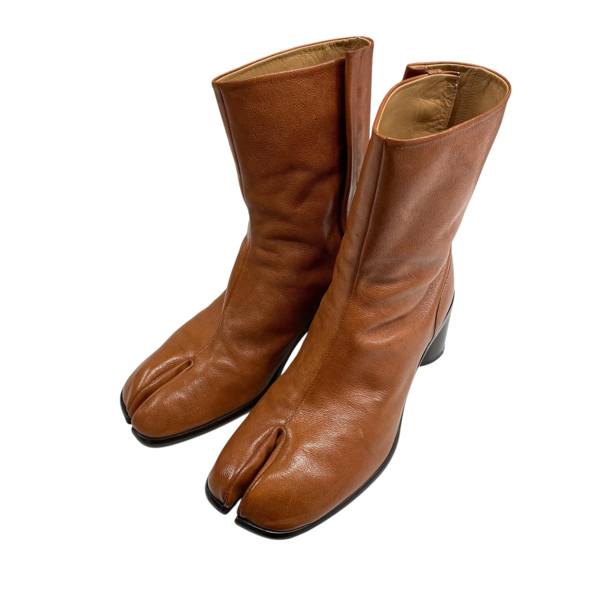 【中古】\u003cBR\u003eMaison Margiela\u003cBR\u003eTabi Ankle boot 6珊 HEEL 足袋ブーツ S57WU0132 赤銅色 大きさ：41\u003cBR\u003e【通貨価値思いなおす】