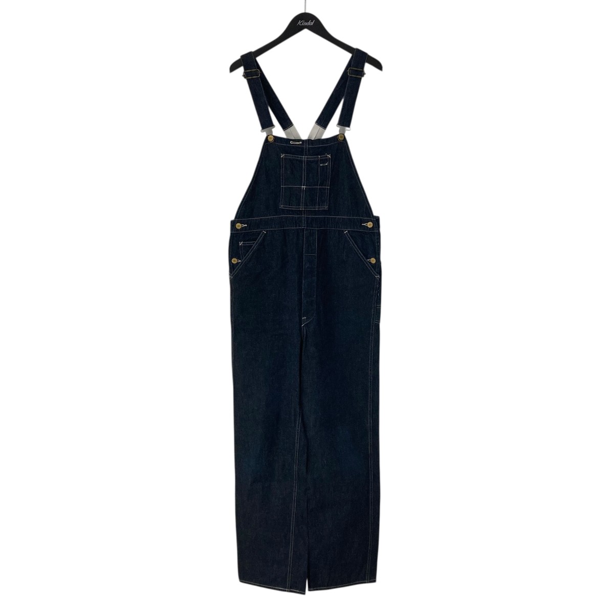 【中古】 HEADLIGHT　 9．5oz． SUSPENDER BACK OVERALLS デニムオーバーオール HD42255 インディゴ サイズ：30 【230226】（ヘッドライト）