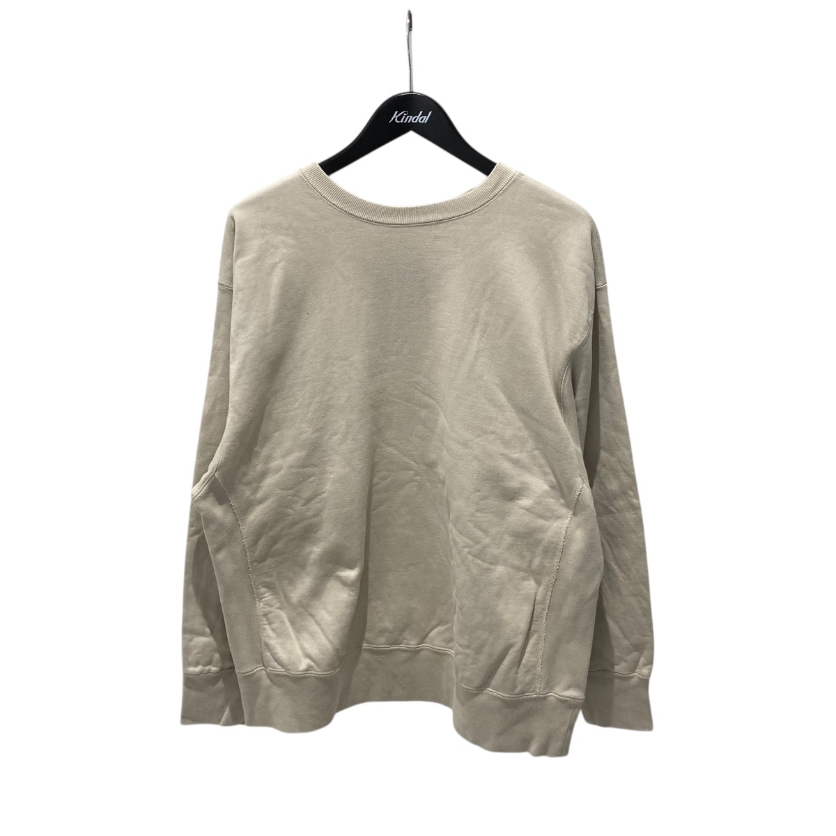 【中古】 CIOTA　 スビン吊裏毛クルーネックスウェット CSLM-101M ベージュ サイズ：7 【230226】（シオタ）