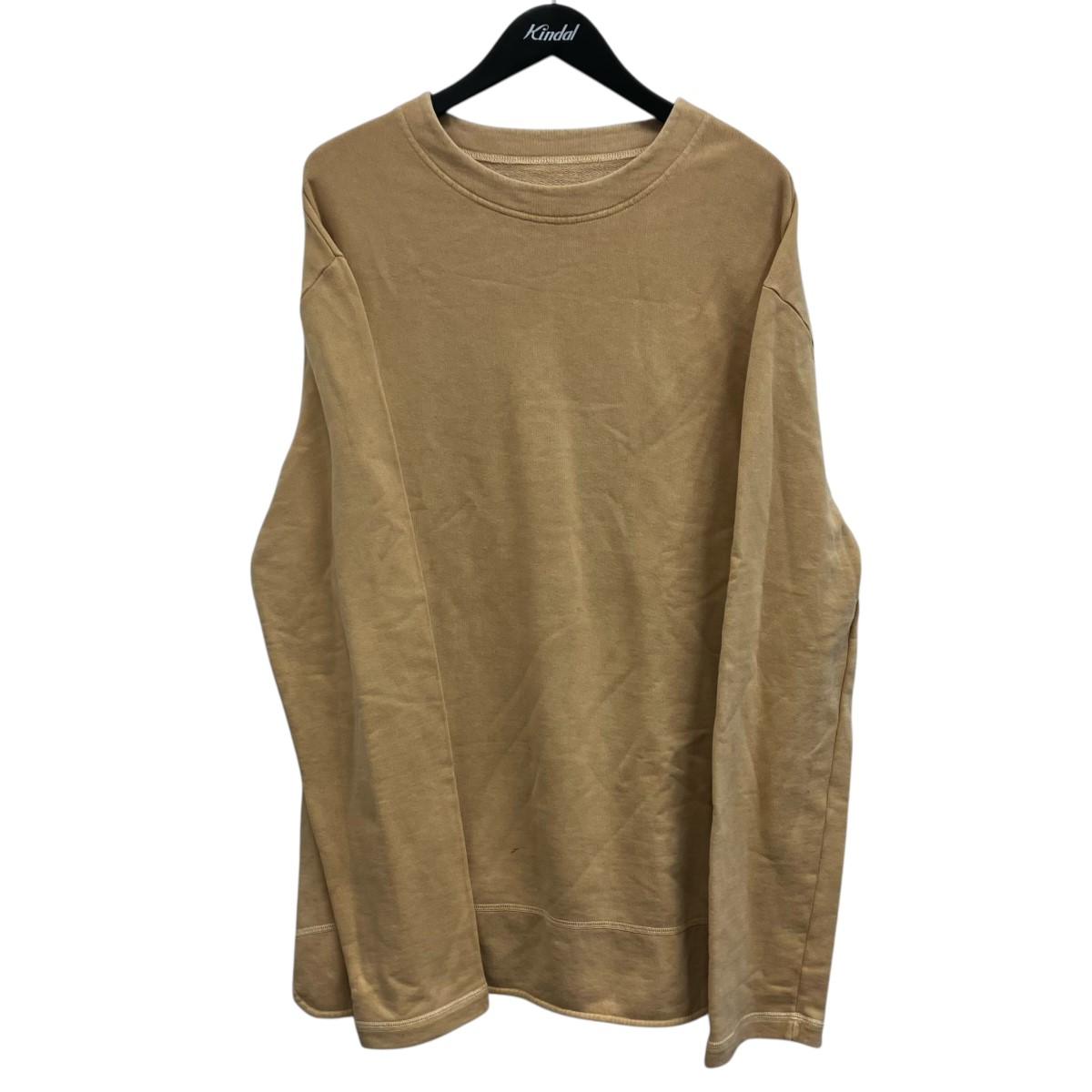 【中古】JIL SANDER　クルーネックスウェット ベージュ サイズ：S 【230226】（ジルサンダー）｜ブランド古着のカインドオル 16,315円