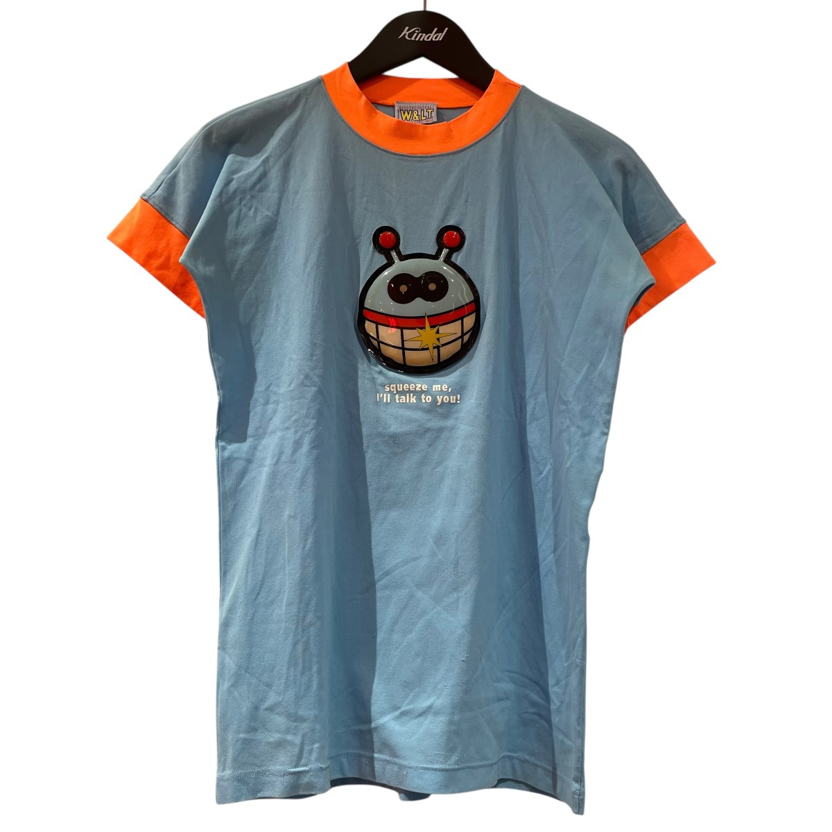 【中古】 W．＆L．T　 スクイーズ半袖Tシャツ 357-36410 スカイブルー サイズ：M 【230226】（ウォルター ヴァン ベイレンドンク）