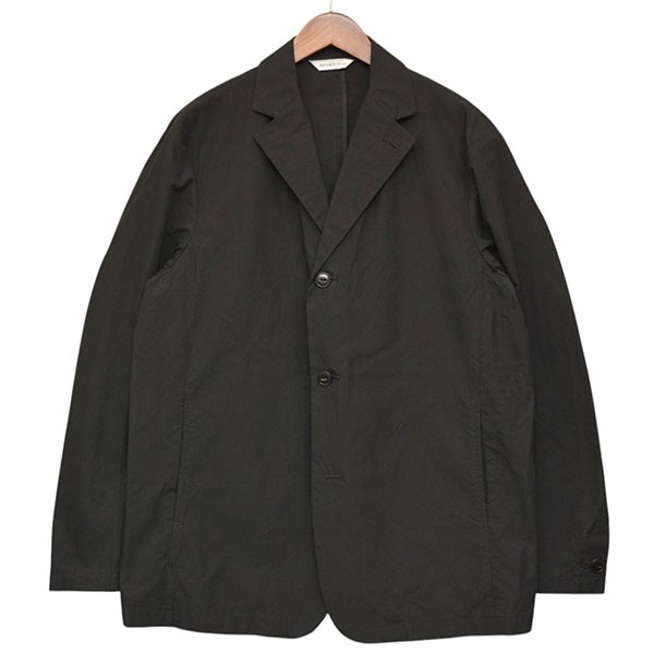 【中古】<br>ARTS＆SCIENCE<br>2024SS Minimal jacket コットンシルクジャケット 0241-U2037-2034 ブラック サイズ：3<br>【価格見直し】