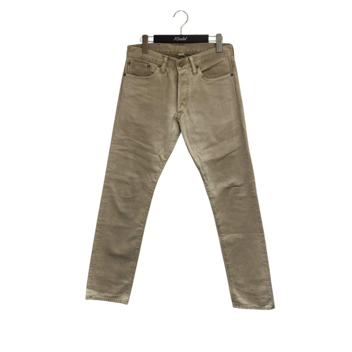 【中古】 RRL　 USA製 コーデュロイパンツ 41381 56658 ベージュ サイズ：30×30 【230226】（ダブルアールエル）