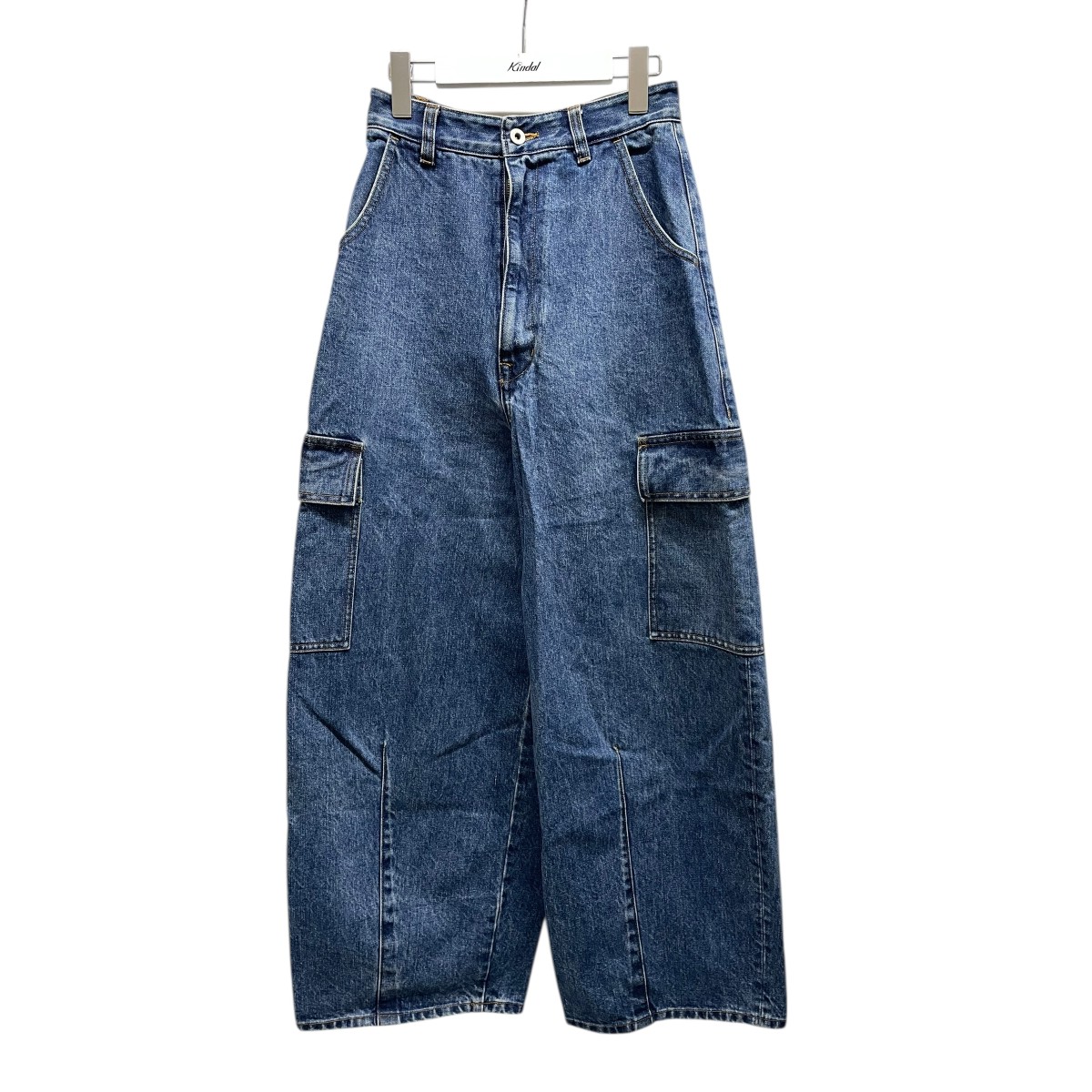 【中古】 H BEAUTY＆YOUTH　 デニムパンツ 1614-199-6239 インディゴ サイズ：S 【240226】（エイチビューティアンドユース）