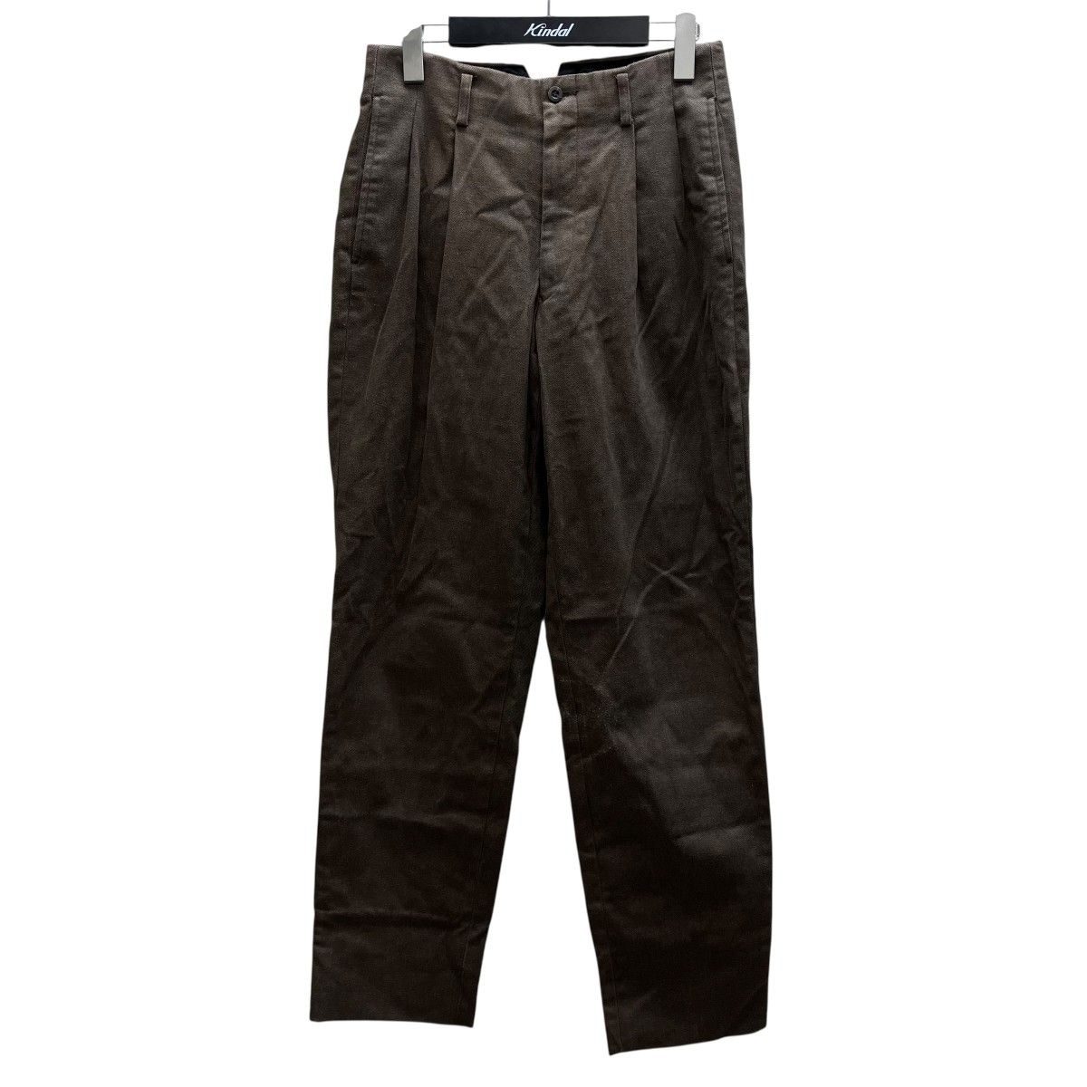 【中古】 YOHJI YAMAMOTO×A．A．R　 タックパンツ 261021 グレー 【240226】（ヨウジヤマモト）