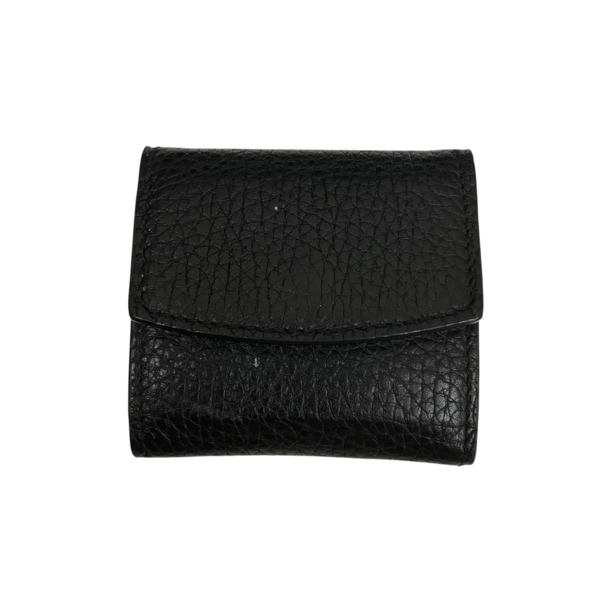 【中古】 Maison Margiela　 グレインレザーコインケース S55UI0301 ブラック 【250226】（メゾンマルジェラ）
