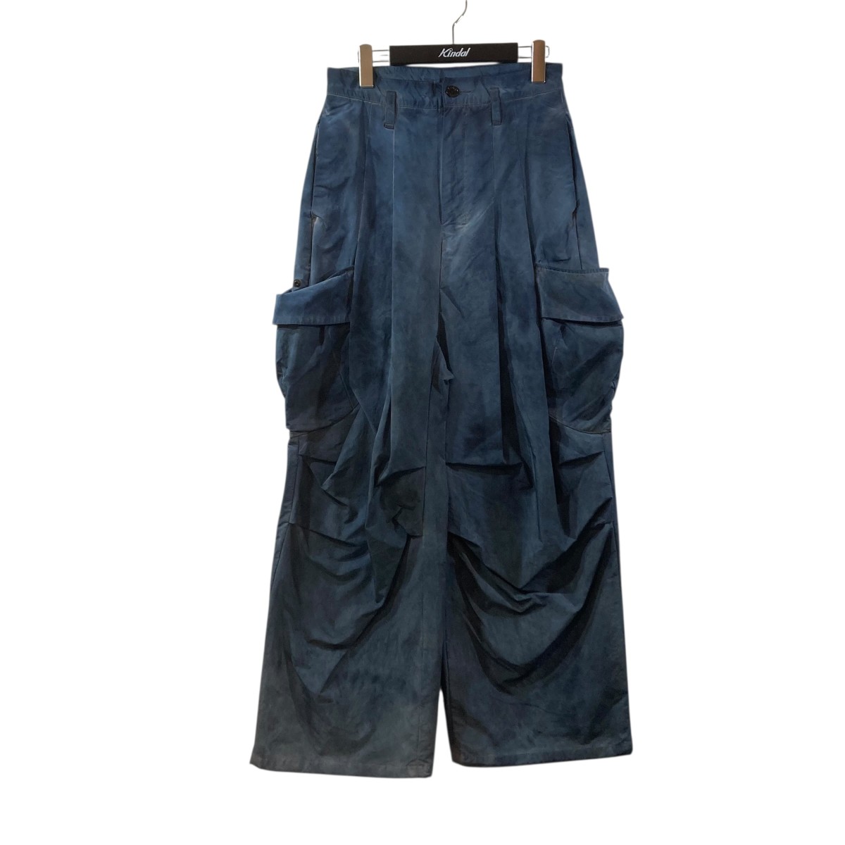 【中古】 SHINYA KOZUKA MOONED DELIVERY MAN カーゴパンツ 2502SK47 ブルー サイズ：S 【価格見直し】