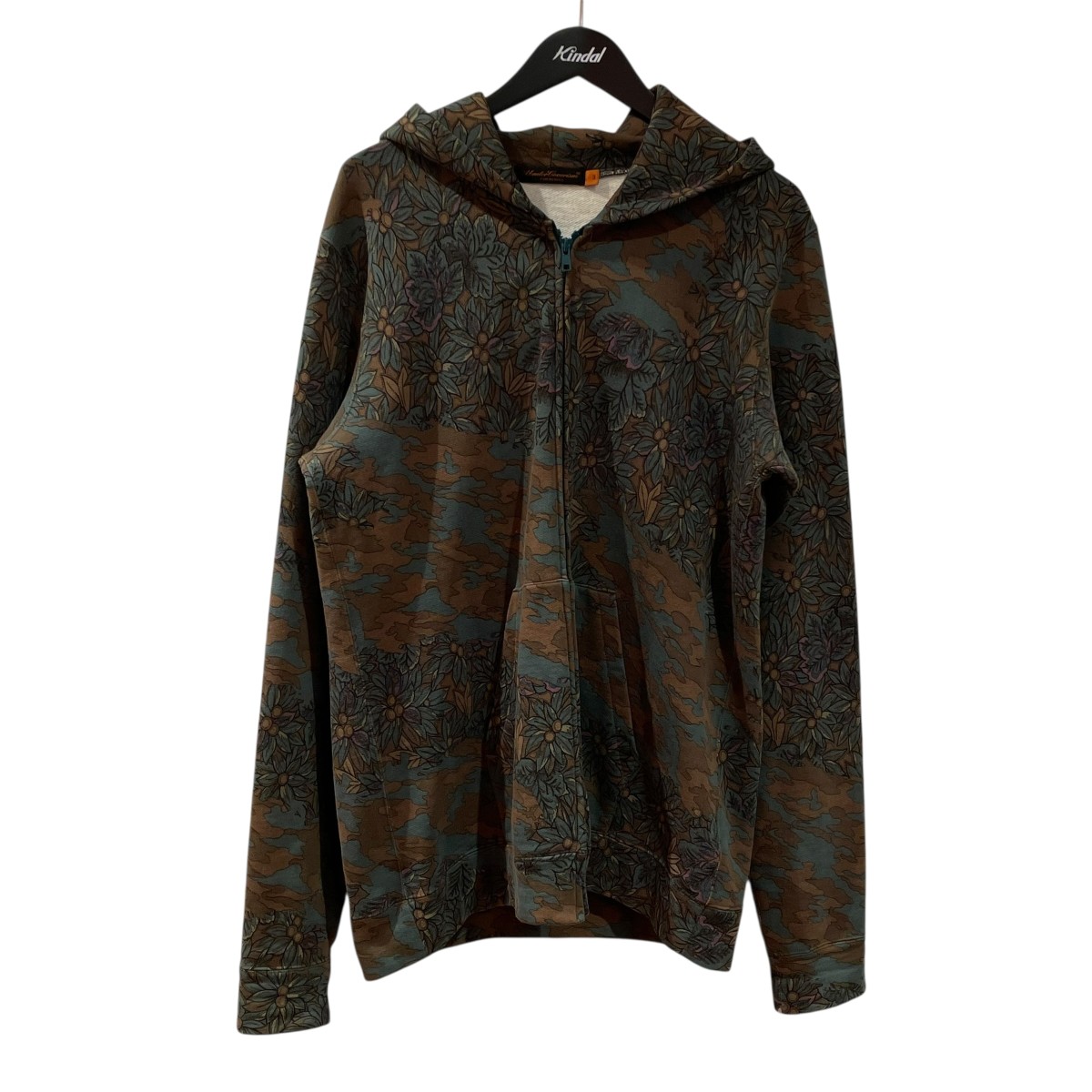 【中古】 UNDERCOVERISM 05SS BUT BEAUTIFUL2 ジップパーカー 5S258-CS11 グリーン サイズ：3 【価格見直し】 25,245円