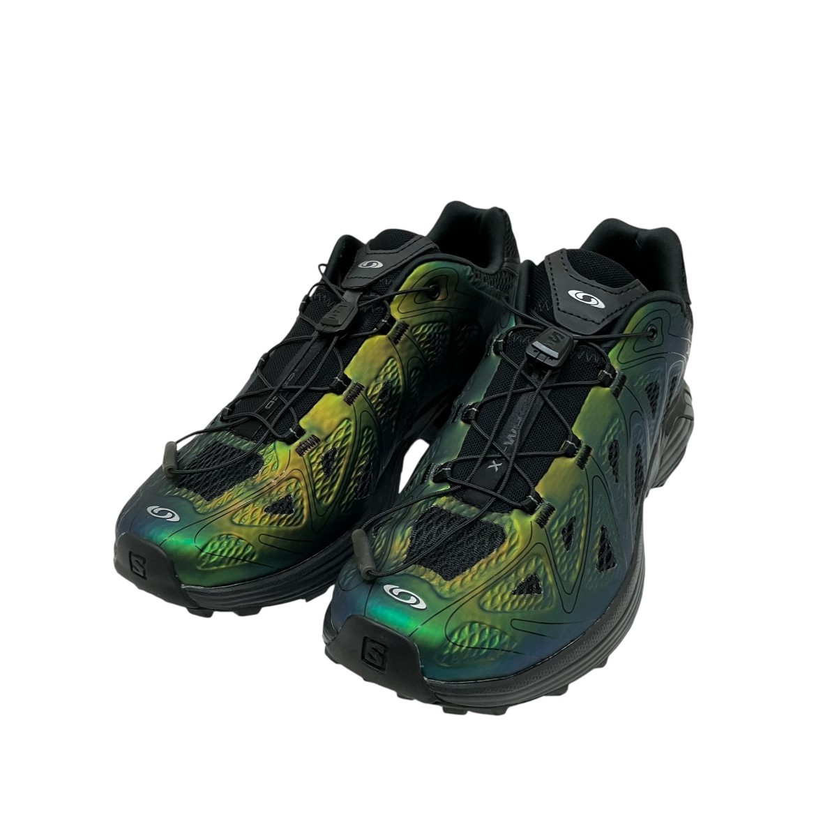 【中古】 SALOMON　 スニーカー 478755 グリーン×ブラック サイズ：25cm 【250226】（サロモン） 14,714円