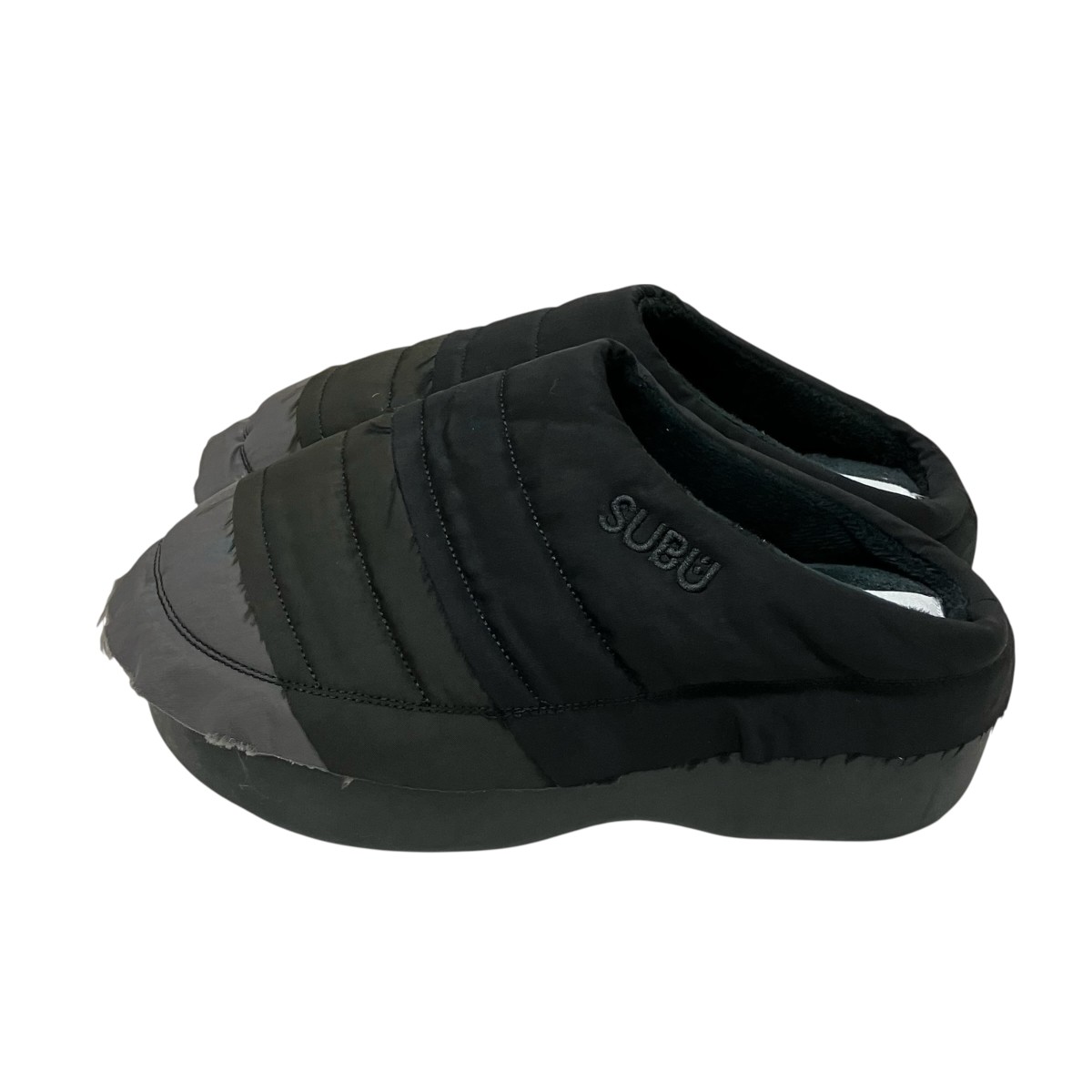 【中古】SUBU×PERVERZE Step Winter Sandal サンダル 黒いこと 大きさ：22～23.5糎 【250226】（スブ×パーバーズ）