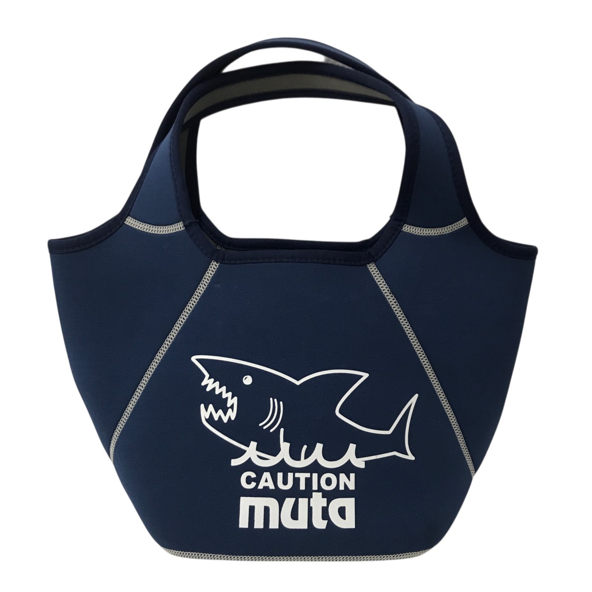 【中古】 muta MARINE　 ハンドバッグ ネイビー 【250226】（ムータ マリン）