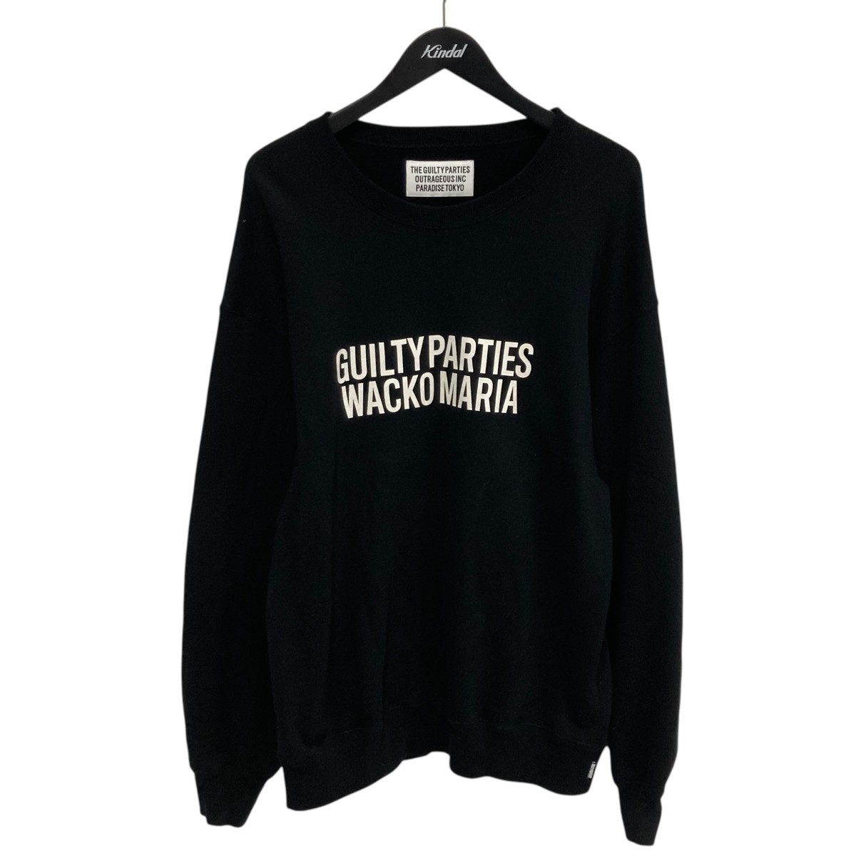 【中古】 WACKO MARIA トレーナー ブラック サイズ：L 【価格見直し】