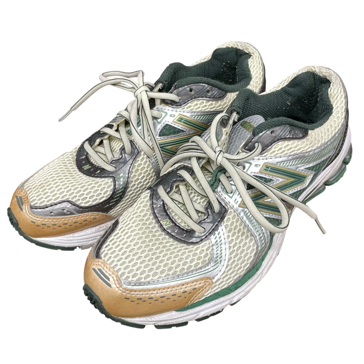 【中古】 NEW BALANCE×Aime Leon Dore　 スニーカー ml860al2 グリーン サイズ：26 【260226】（ニューバランス×エメ レオン ドレ）