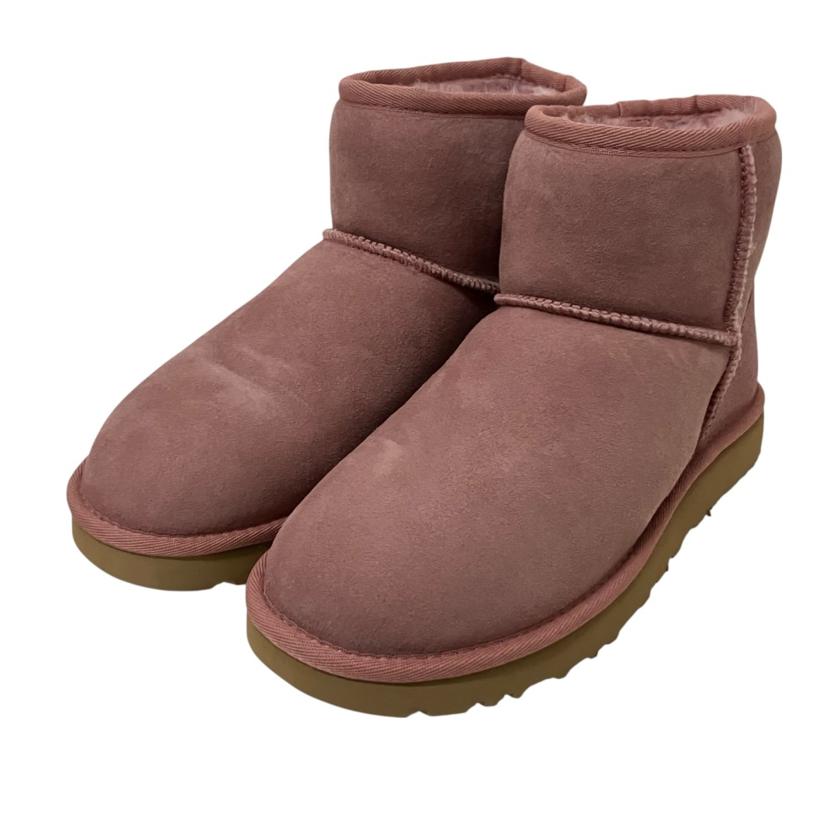 【中古】 UGG　 Classic Mini II ムートンブーツ 1016222 ピンク サイズ：23cm 【260226】（アグ）