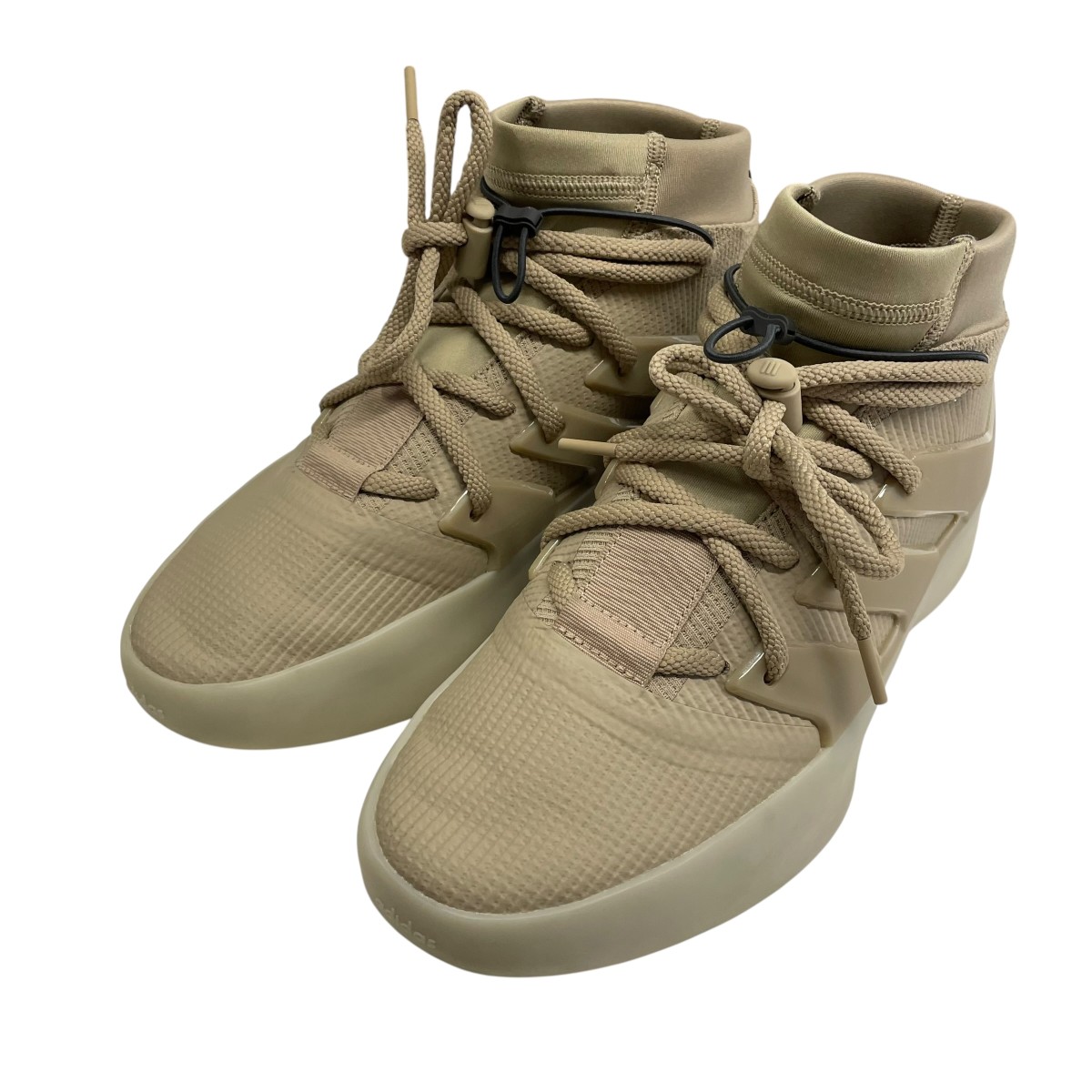 【中古】 adidas　 FEAR OF GOD ATHLETICS 1 Basketball Clay スニーカー IE6180 ベージュ サイズ：27CM 【270226】（アディダス）