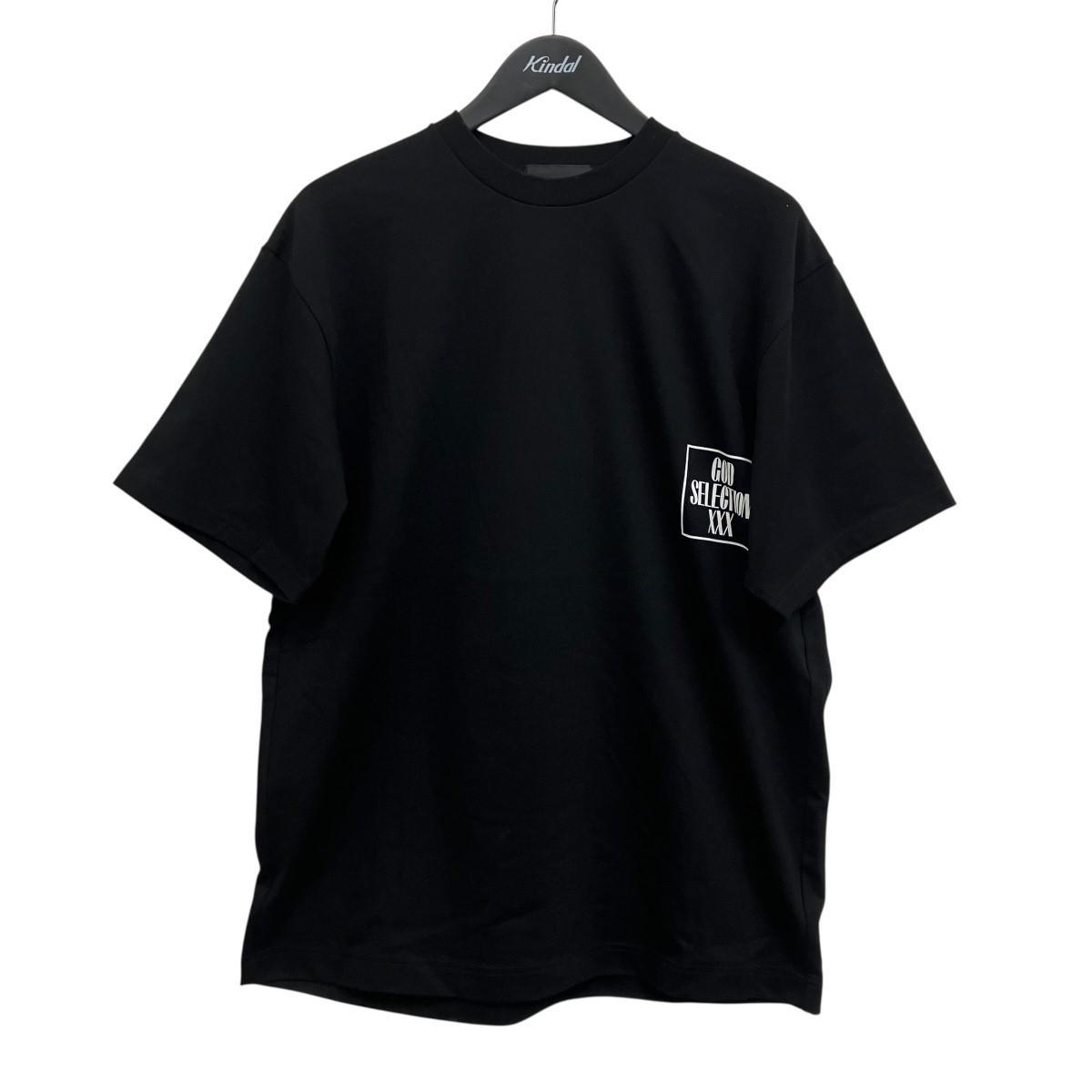 【中古】 GOD SELECTION XXX プリントTシャツ ブラック サイズ:L 【260226】(ゴッドセレクショントリプルエックス)