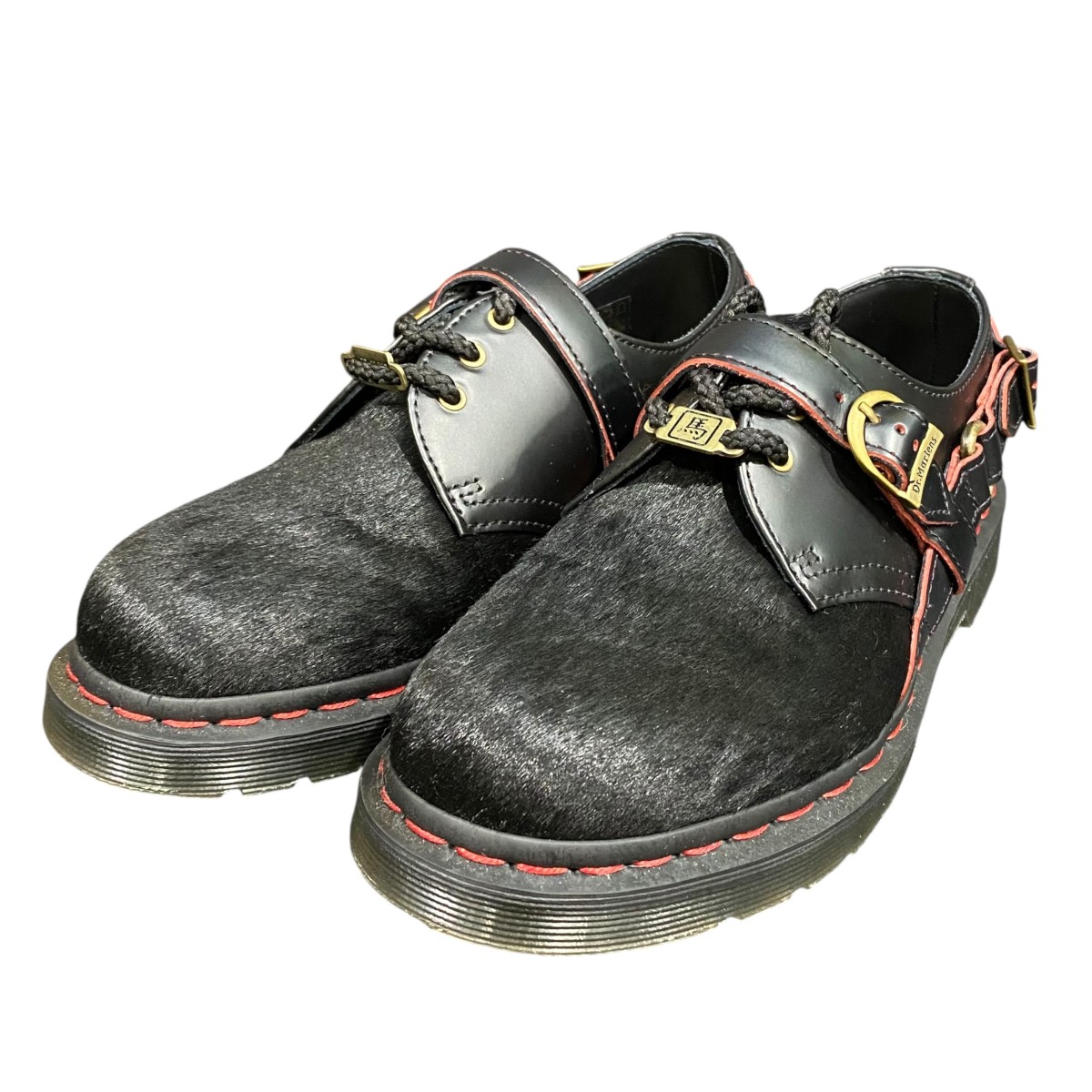 【中古】 Dr．Martens　 ローファー YOTH3 ﾎｰﾙ ｼｭｰｽﾞ ブラック サイズ：UK6 【260226】（ドクターマーチン）