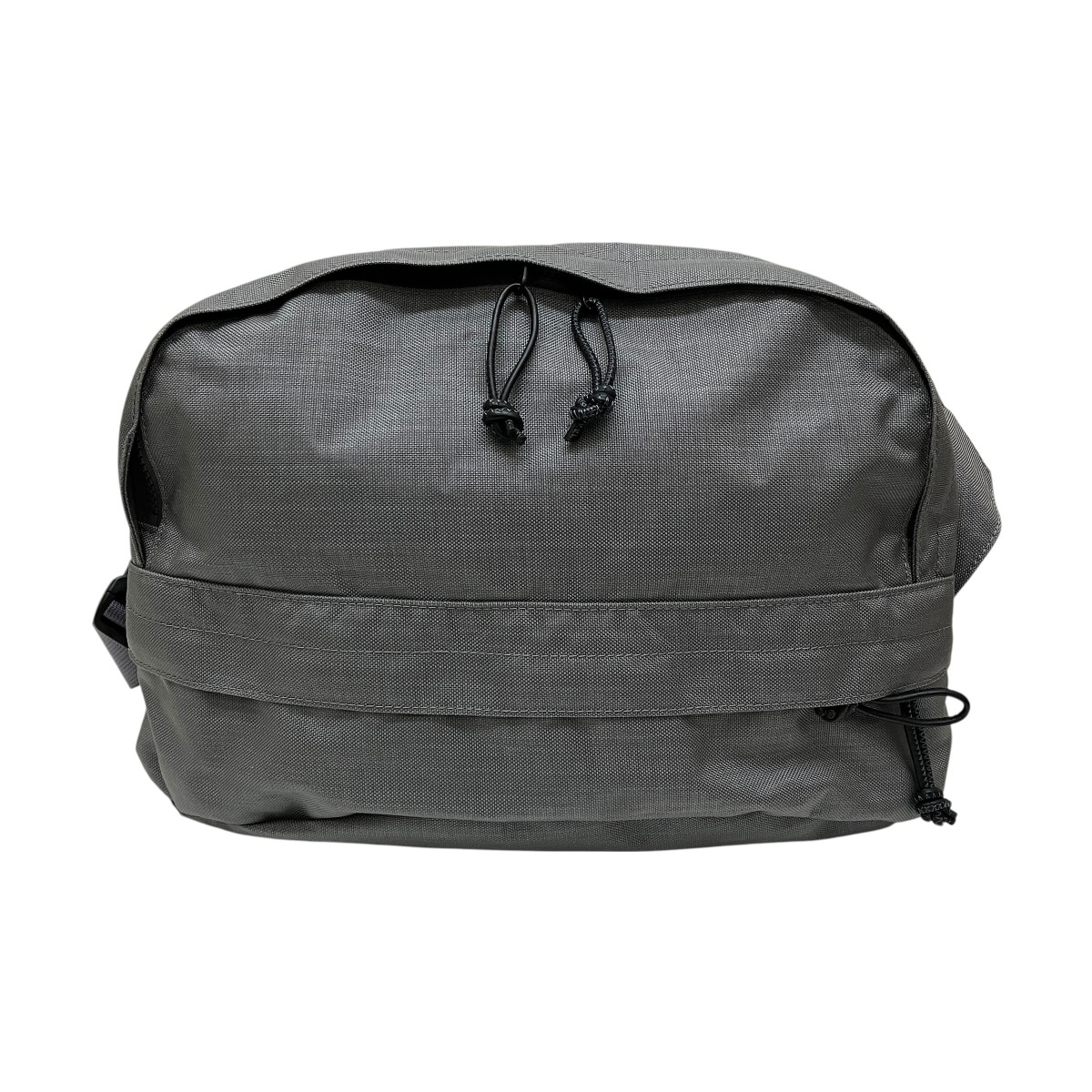 【中古】hobo EVERYDAY SHOULDER BAG 上半身御徒面子 薄墨色 【270226】（ホー洋弓）