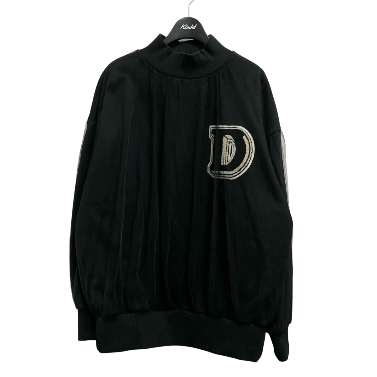【中古】 DOUBLE STANDARD CLOTHING　 セントラル裏毛カットソー 0208 190 203 ブラック サイズ：F 【270226】（ダブルスタンダードクロージング）