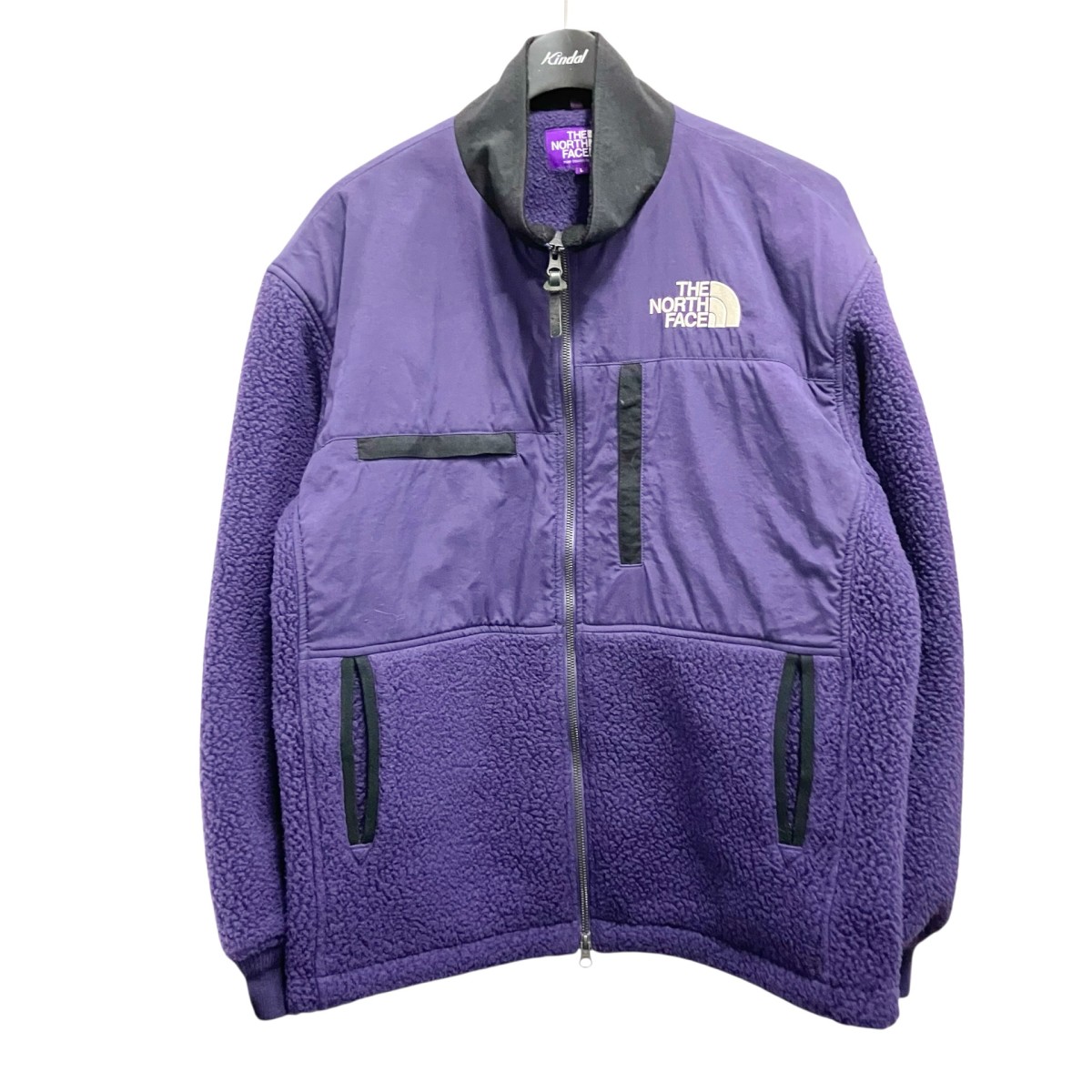 【中古】 THE NORTHFACE PURPLELABEL　 POLARTEC Field Denali Jacket フリースジャケット NA2254N パープル サイズ：L 【280326】（ザノースフェイス パープルレーベル）