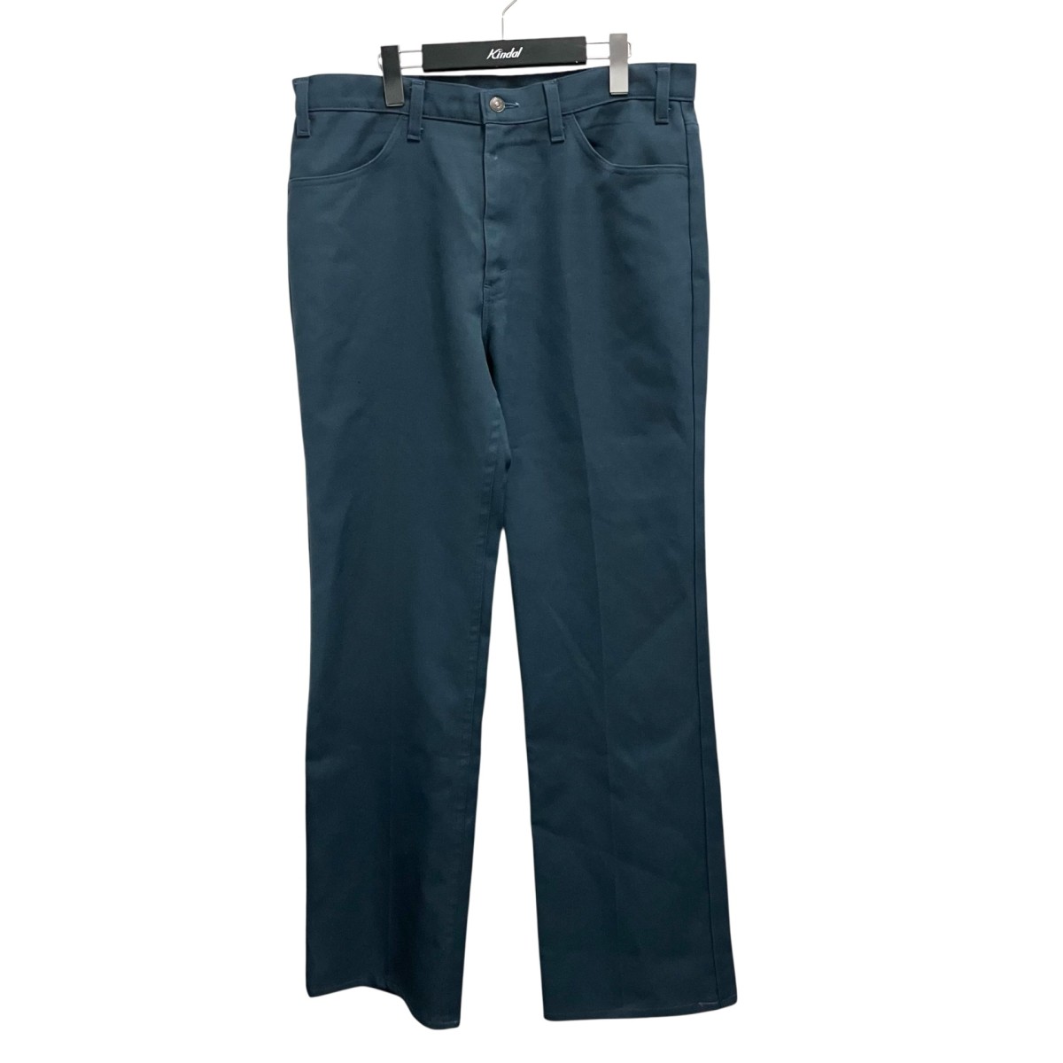 【中古】 LEVI’S　 フレアパンツ STA PREST ネイビー サイズ：36 【270226】（リーバイス）