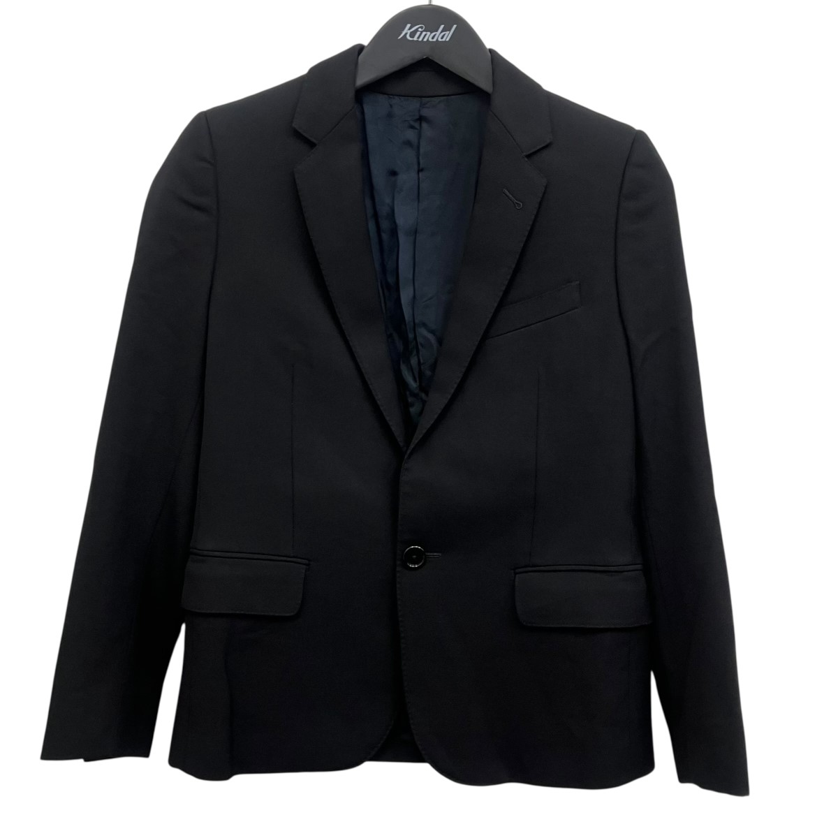 【中古】 CELINE　 テーラードジャケット ブラック サイズ：36 【270226】（セリーヌ）
